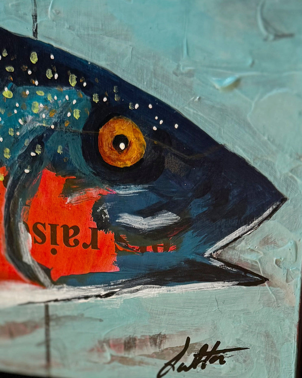 Mini Fish Note: Artemisia
