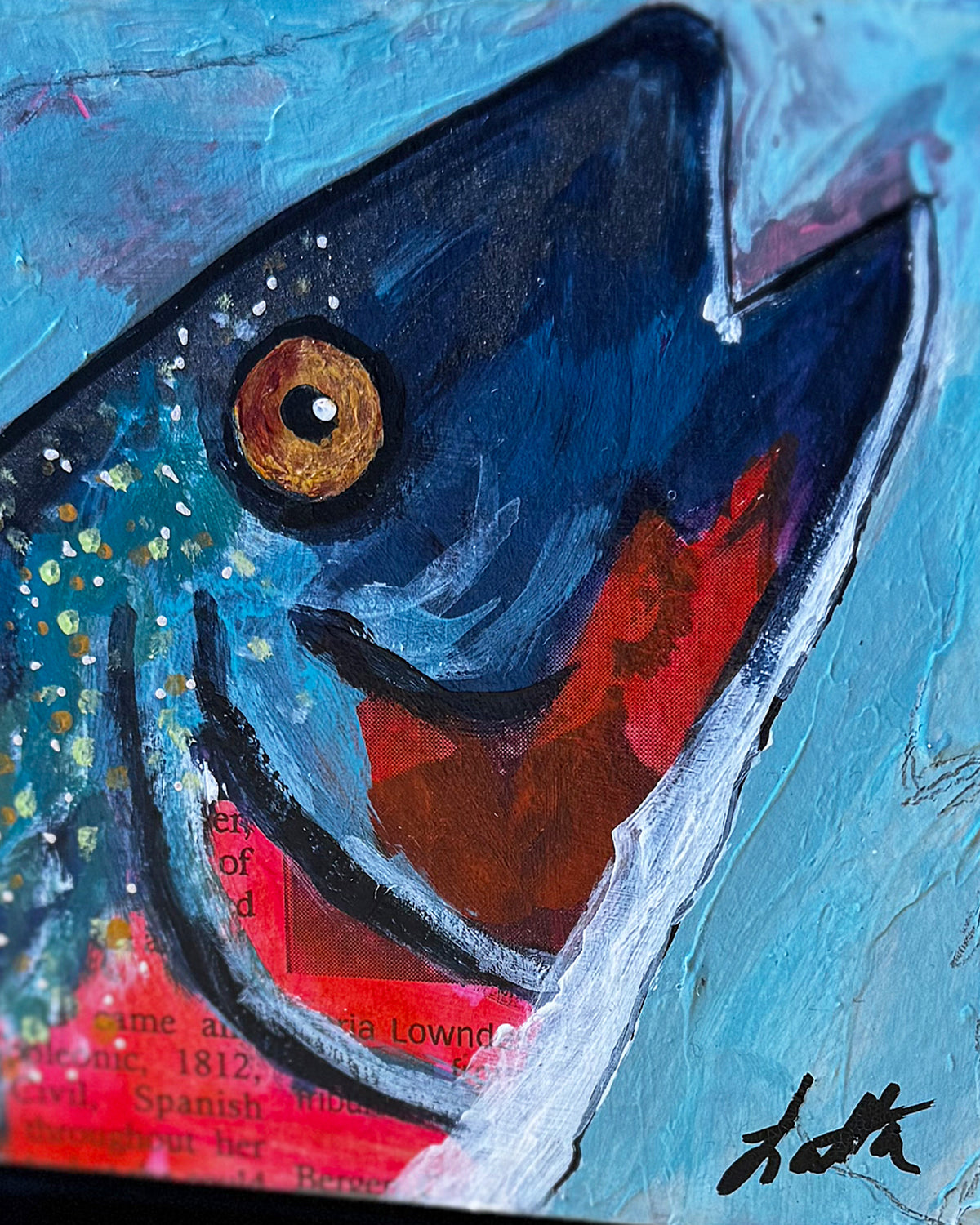 Mini Fish Note: Alma