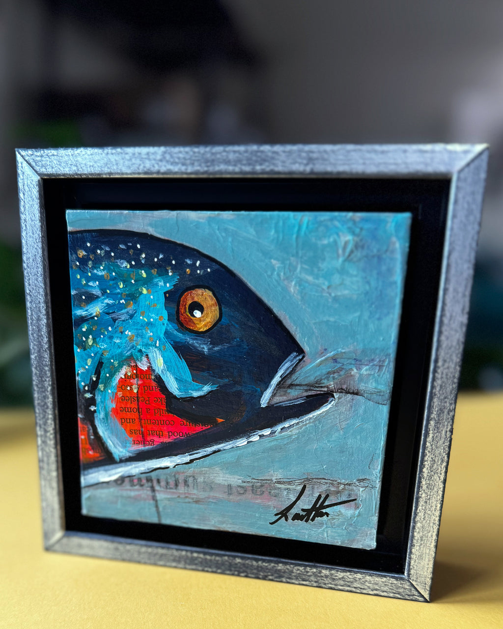Mini Fish Note: Joan