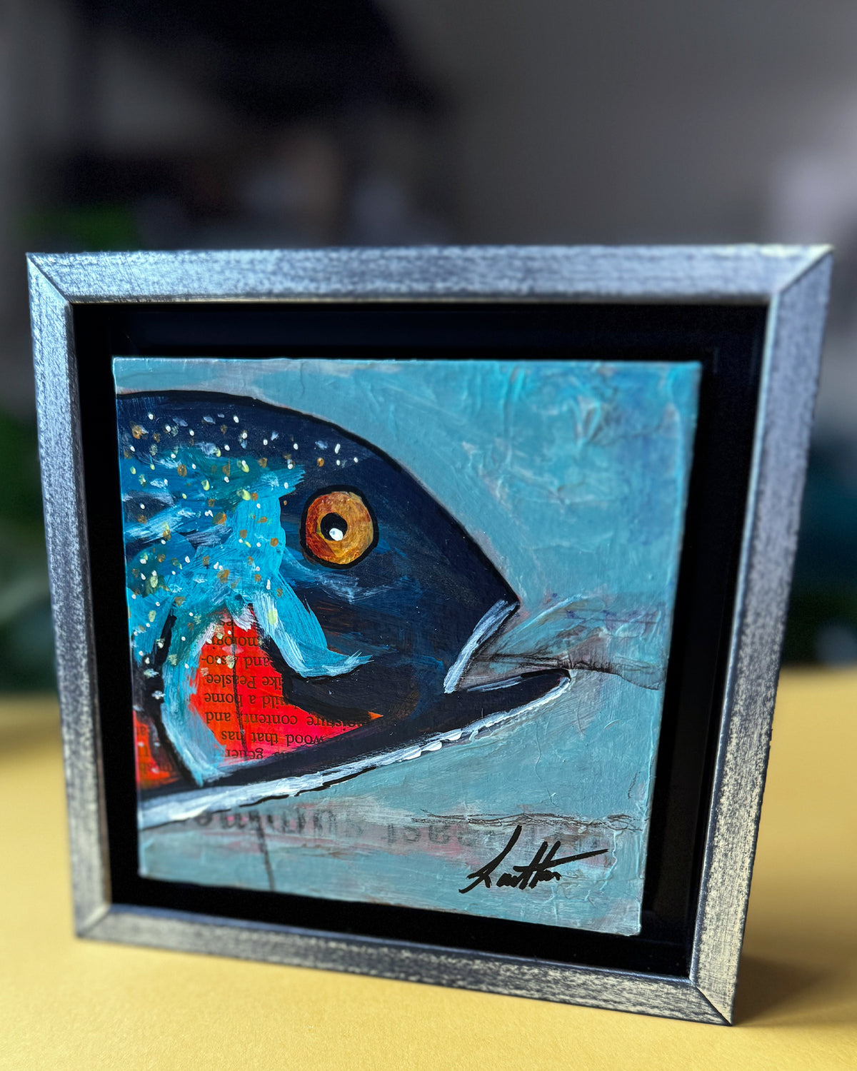 Mini Fish Note: Joan