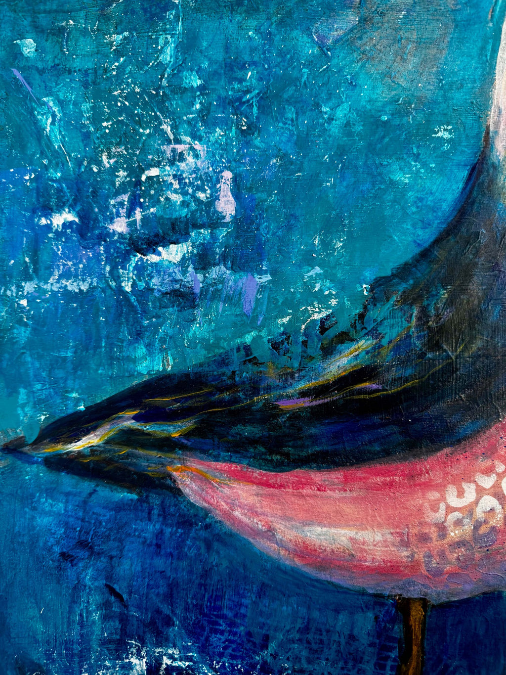 Ocean and surface texture detail from Town Birdie