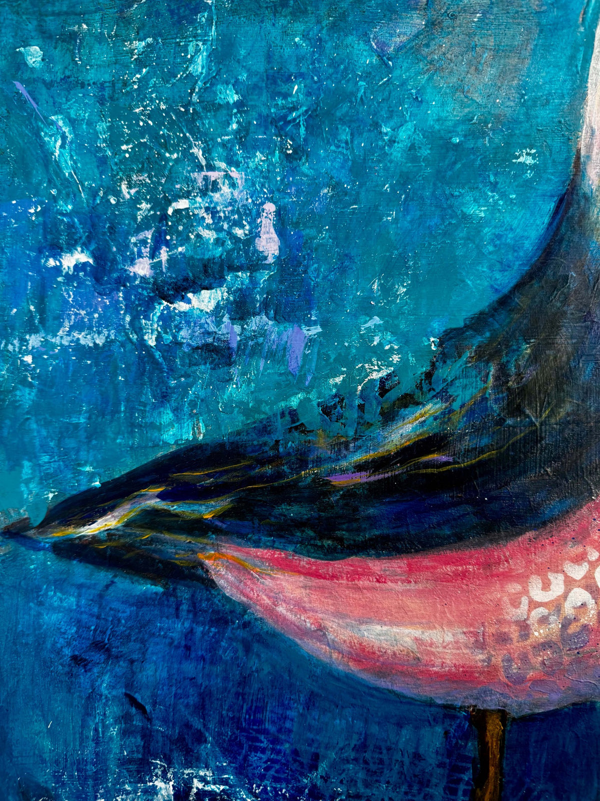Ocean and surface texture detail from Town Birdie